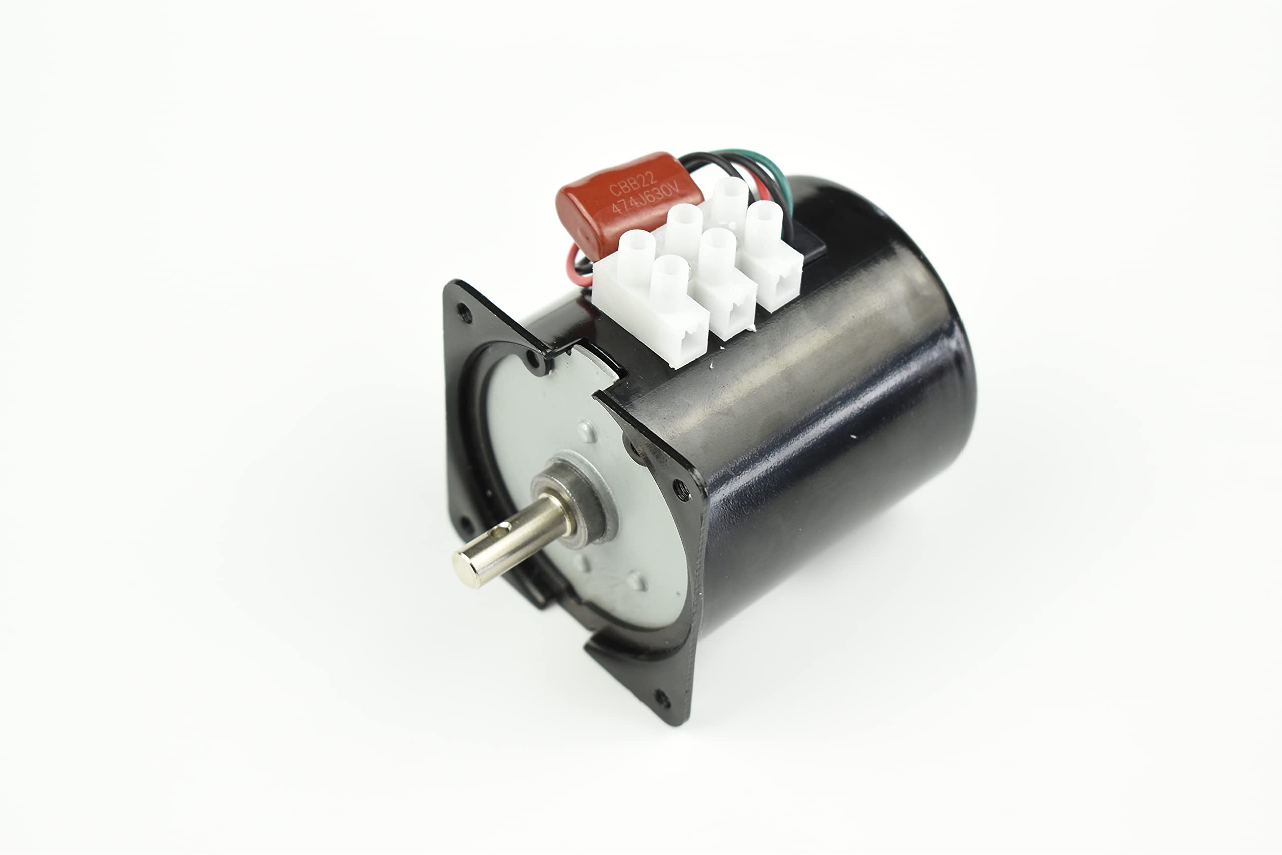 CHANCS Motore Grande Coppia Piccolo 68KTYZ 220V 2.5RPM CW/CCW Coppia 80Kgf.cm Mini Cambio a Bassa velocità