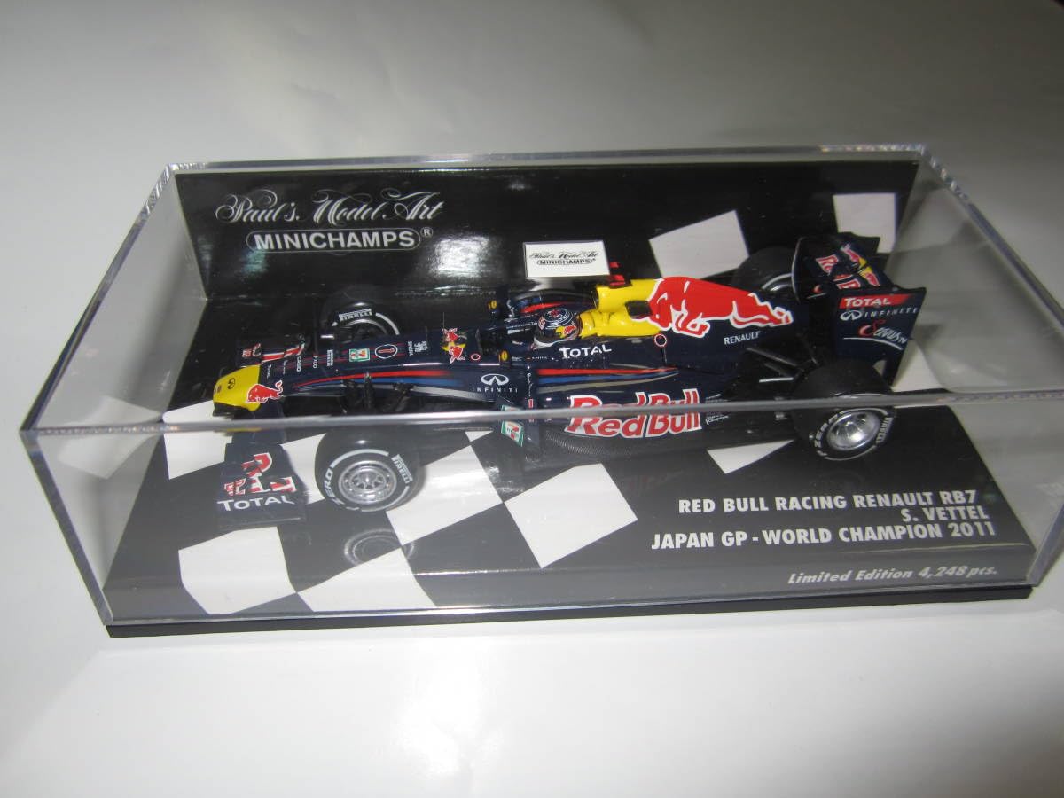 Amazon | PMA ミニチャンプス 1/43 レッドブル RB7 2011年日本GP