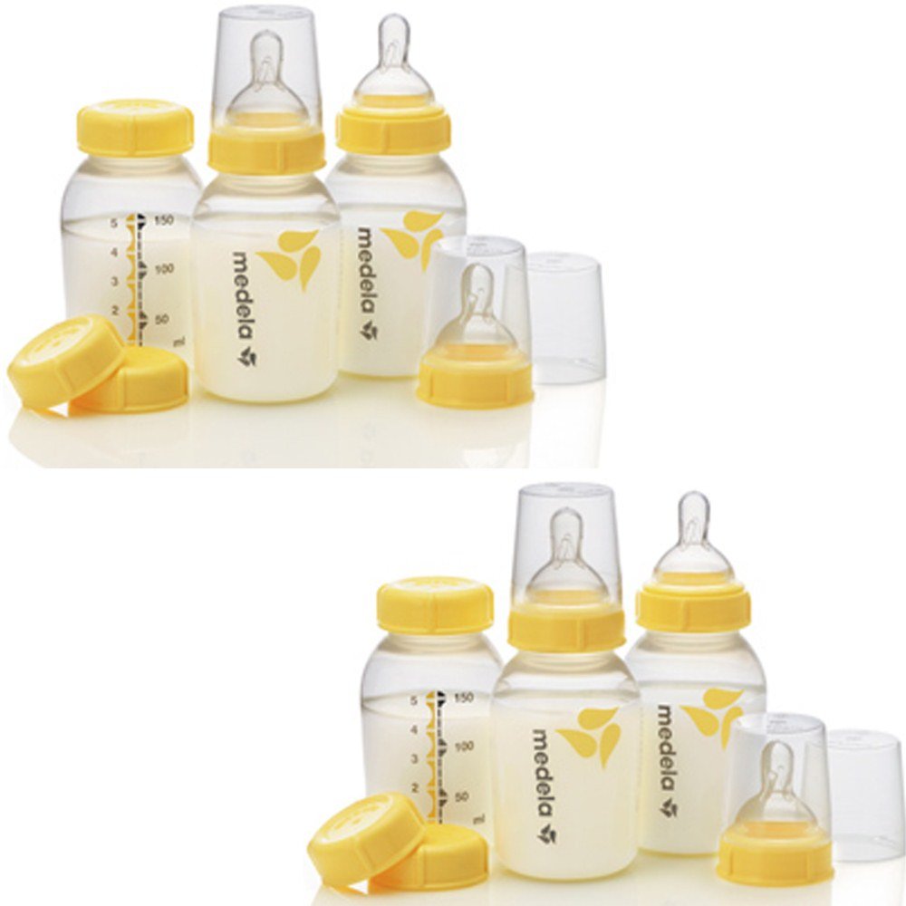 medela milk bottle set