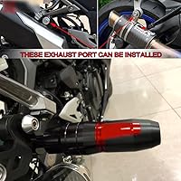 Vista 2 de Para Kawasaki Z900RS Z900 RS 2017-2022 motocicleta CNC aluminio prevención de colisiones marco de escape deslizante protector de prevención