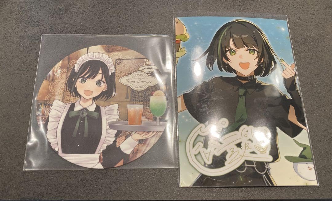 アルジャン はちでらっ！ 偽ペンギン ブロマイド コースター アルジャン はちでらっ！ 偽ペンギン ブロマイド コースター
