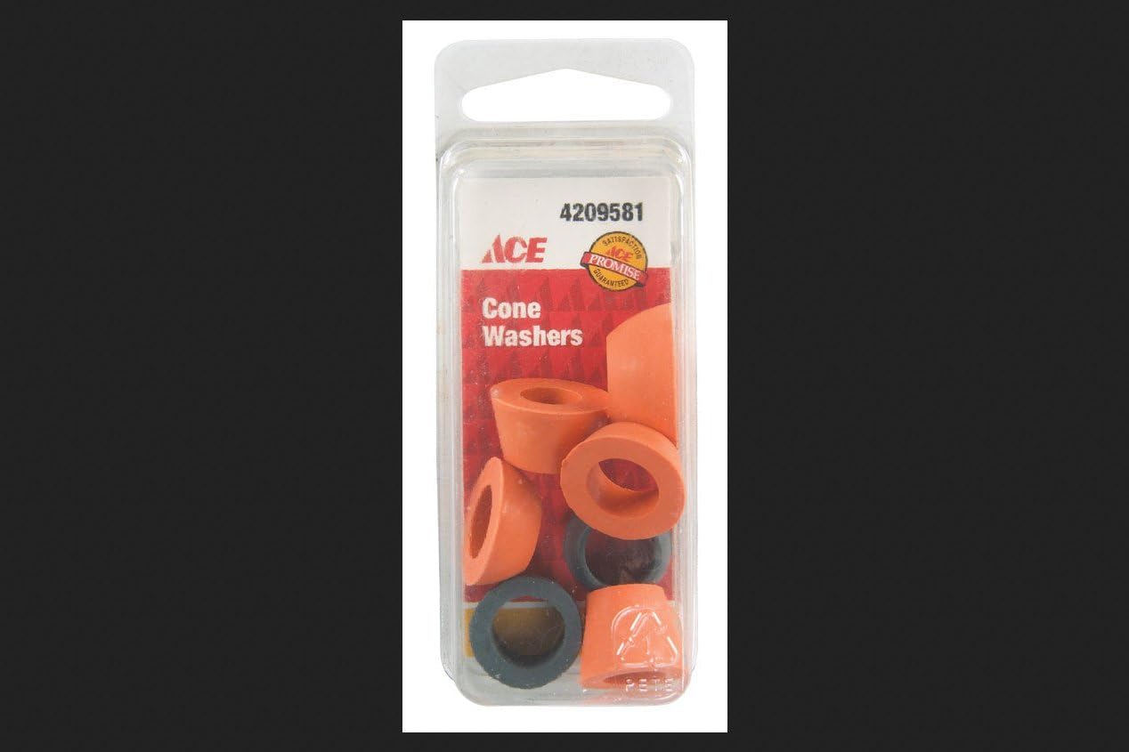 Ace A0089008 Cone Washer Asst,10 Pieces Per Card,contains Most Sizes
