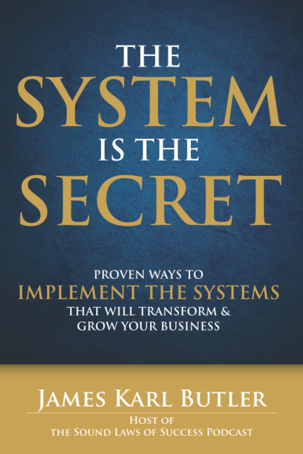 The System is the Secret: Proven Ways to Implement the Systems that Will Transform and Grow Your Business