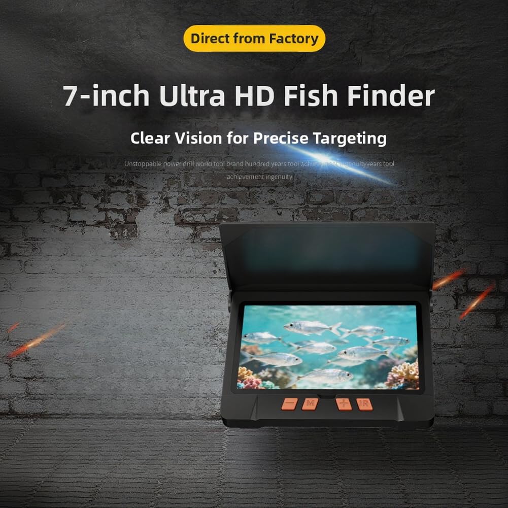 Sondeur de Pêche Portable 10000mAh Autonomie 12h