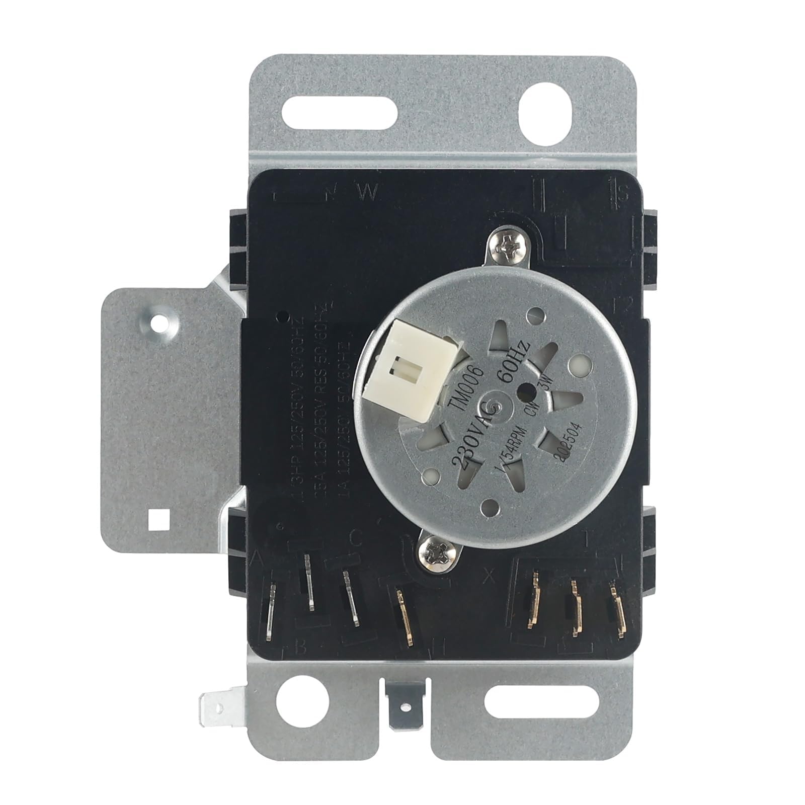Tsophreniq Metal Dryer Timer, Energy-Efficient Design & Compatibility for Laundry Cycle Control Installation Dryer Part