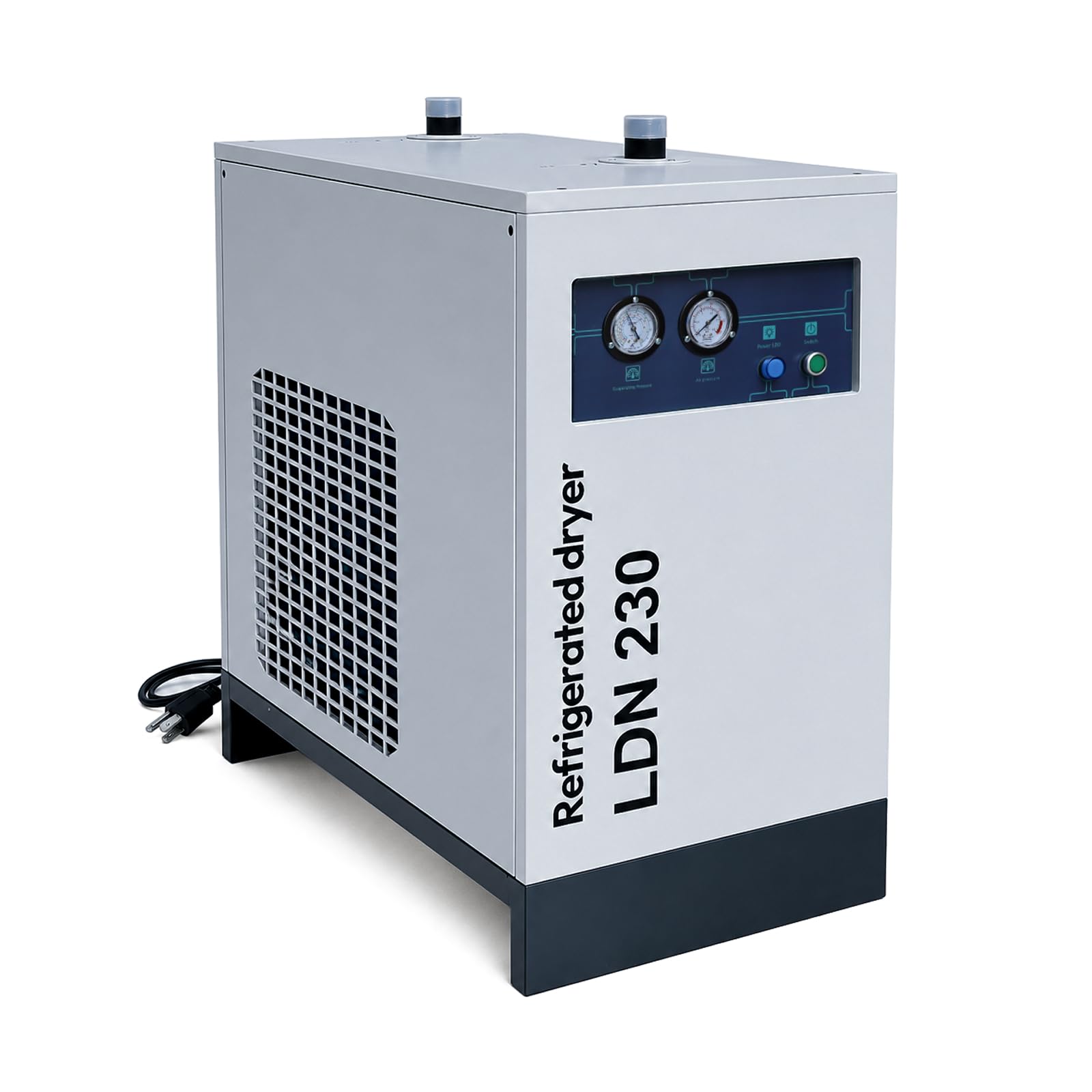 KAPA 229.5CFM Refrigerated Air Dryer for Air Compressor, Compressed Air Systems Good for 50HP Compressors (Stand Alone Dryer) 110V 102-145psi compressor air dryer