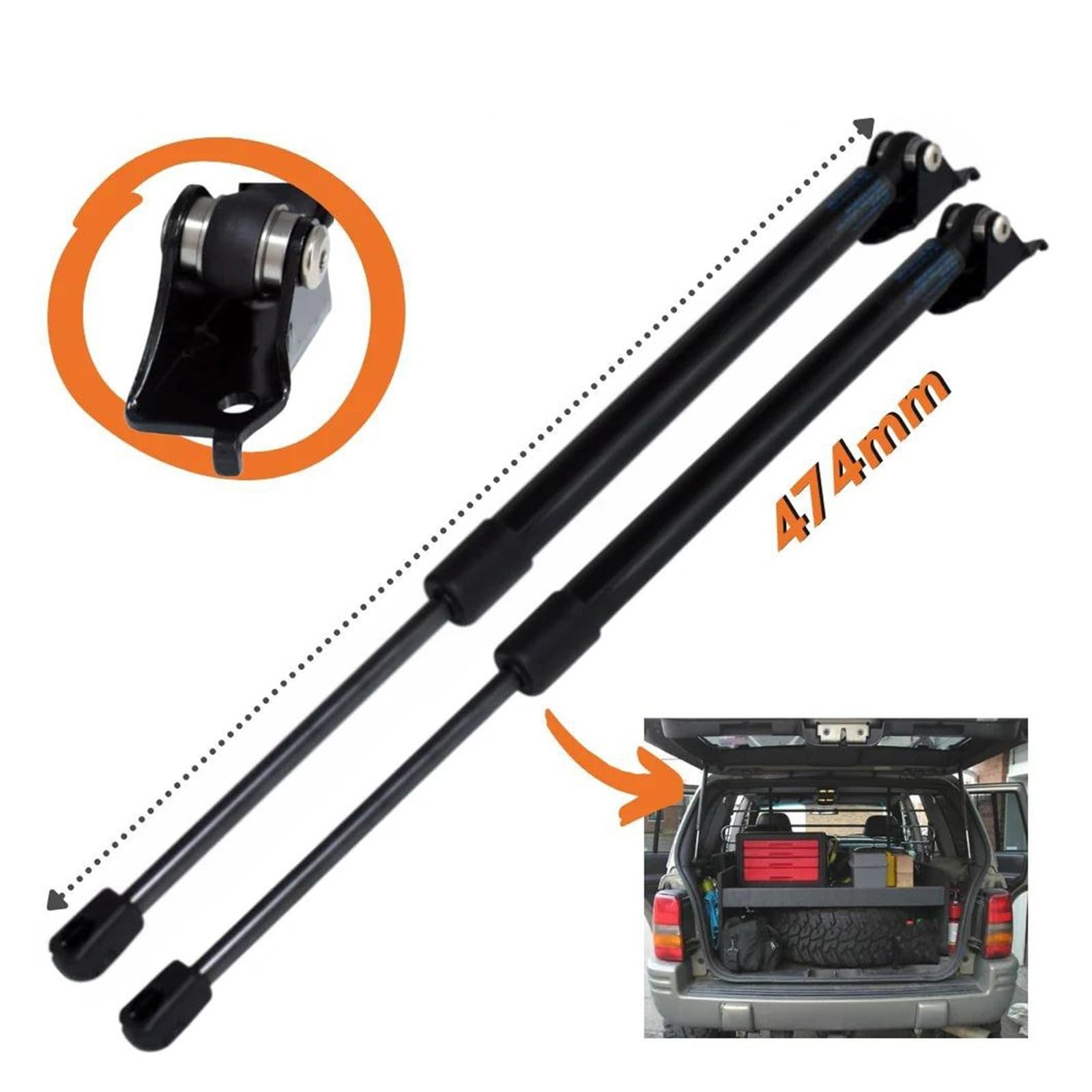 Remplacement Hayon Jeep Zj Ressorts à Gaz Hayon Frankberg Pour Jeep