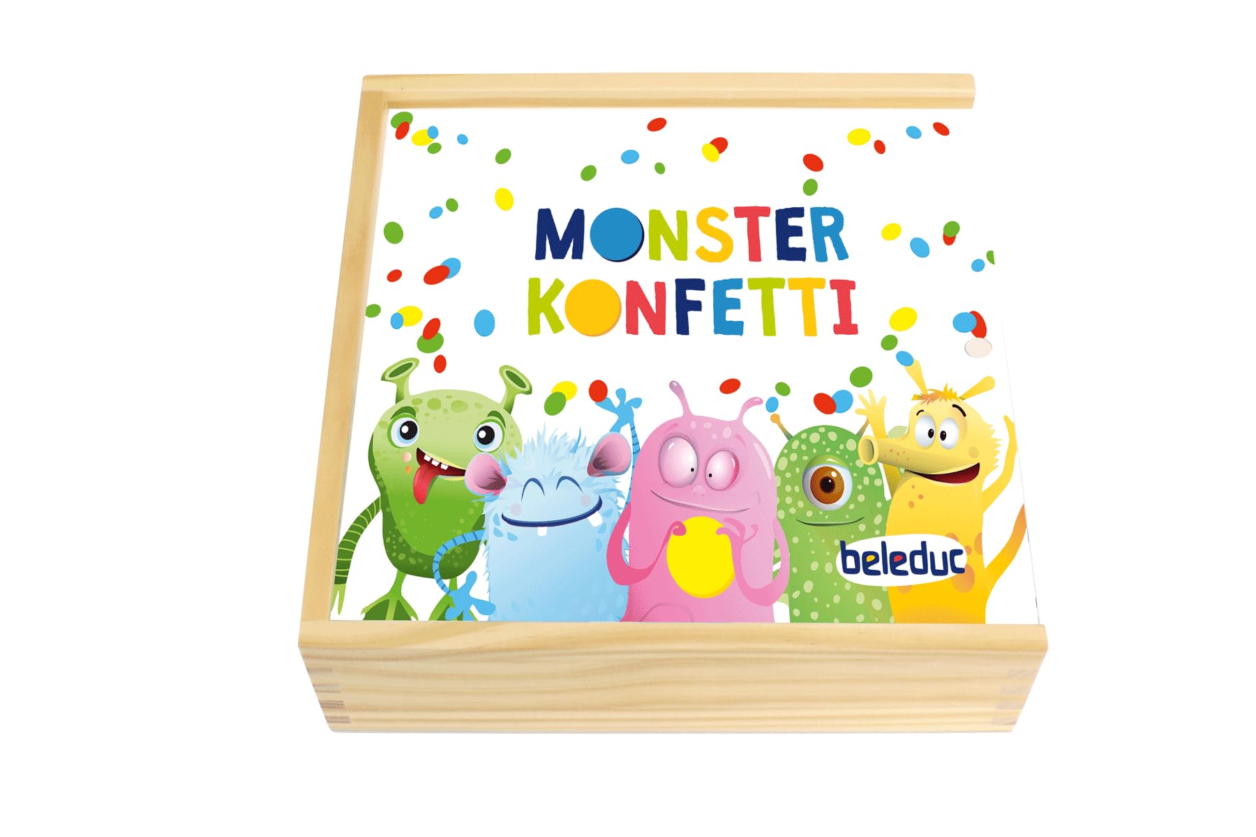 Monster Confetti, gra edukacyjna dla dzieci, znana z przedszkola