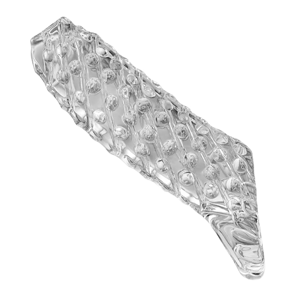 ペニスサック アダルトグッズ 男性用 柔らかい 透明 TPE製 コックリング ペニス シリコン 弾力 イボイボ 大人のおもちゃ 男性向け コックサック ペニスグッズ メンズ ペニスリング 男性用 アダルトグッズ ペニス拘束具-タイプ2 透明