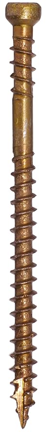 GRK RT ProPak Trim Head Composite Deck Screws, 8 by 2-1/2-Inch, 605-Count