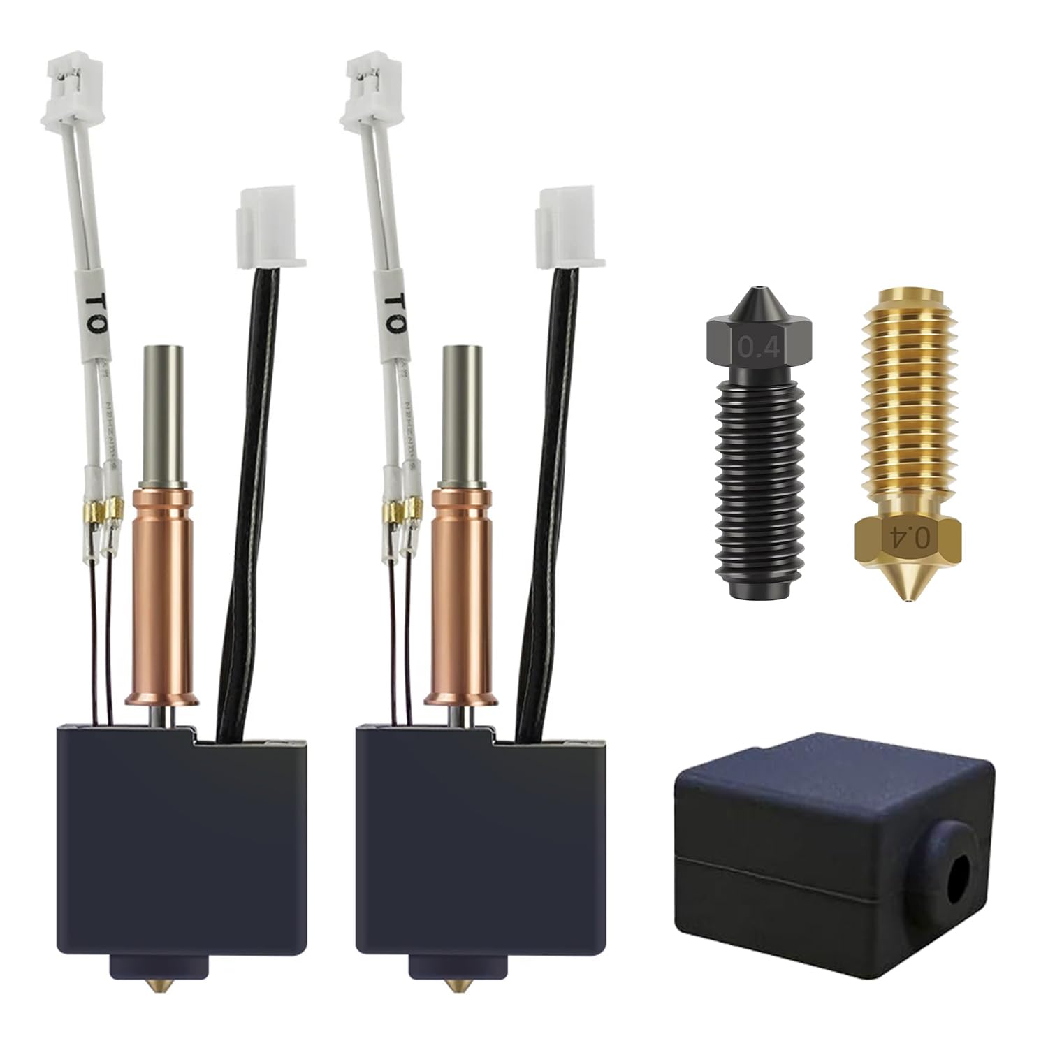 Pièce Rechange Imprimante 3d Hotend Complet Pour Anycubic Kobra 2 / 2 Neo / 2 Pro / 2 Plus / 2 Max - 24V 60W Buses Coque Coupe Bordure Electrique