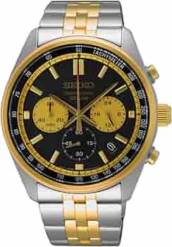 Seiko Orologio Analogico al Quarzo Donna con Cinturino in Acciaio Inossidabile SRZ554P1