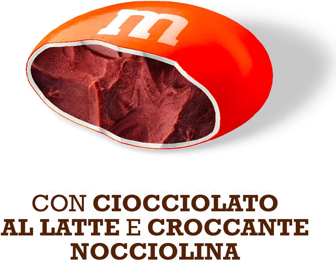 M&Ms Choco Confetti Contenenti Cioccolato Al Latte, 24 Bustine Ognuna Da 45G Di Praline Al Cioccolato: Totale 1080G - Immagine 5