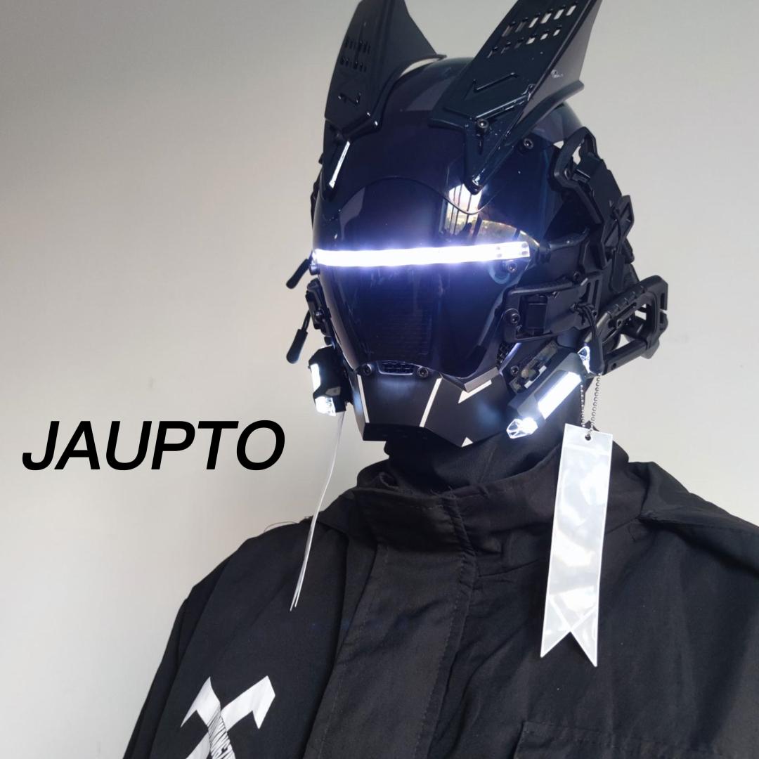 Punk Helm Mit LED - Techwear Maske, Vertex Future D Produktbild-Vorschau 14