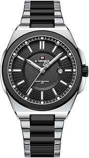 Naviforce 9212 – Elegant Men's Watch with S/Black