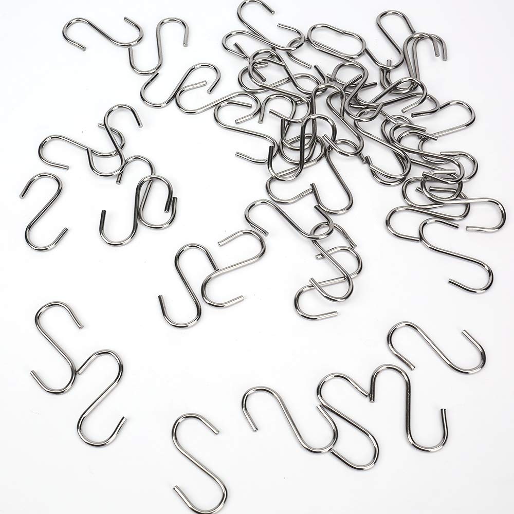 Amazon | S字フック 401ステンレース製 Sカン 小物掛け 吊り下げ
