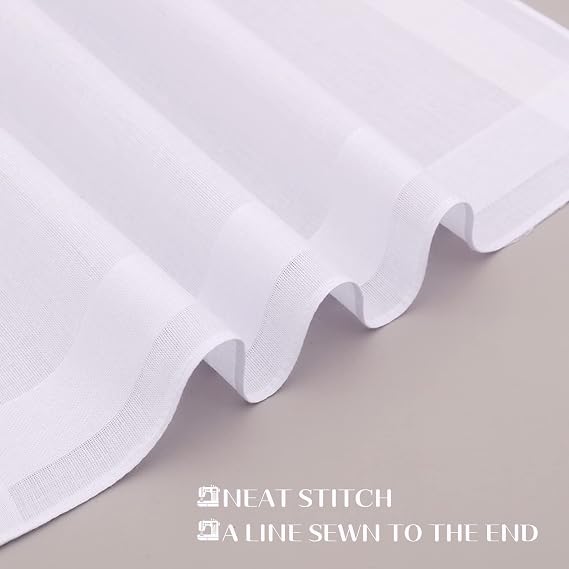 GBS Men's Cotton Handkerchiefs in Solid Assorted Color with Stripe