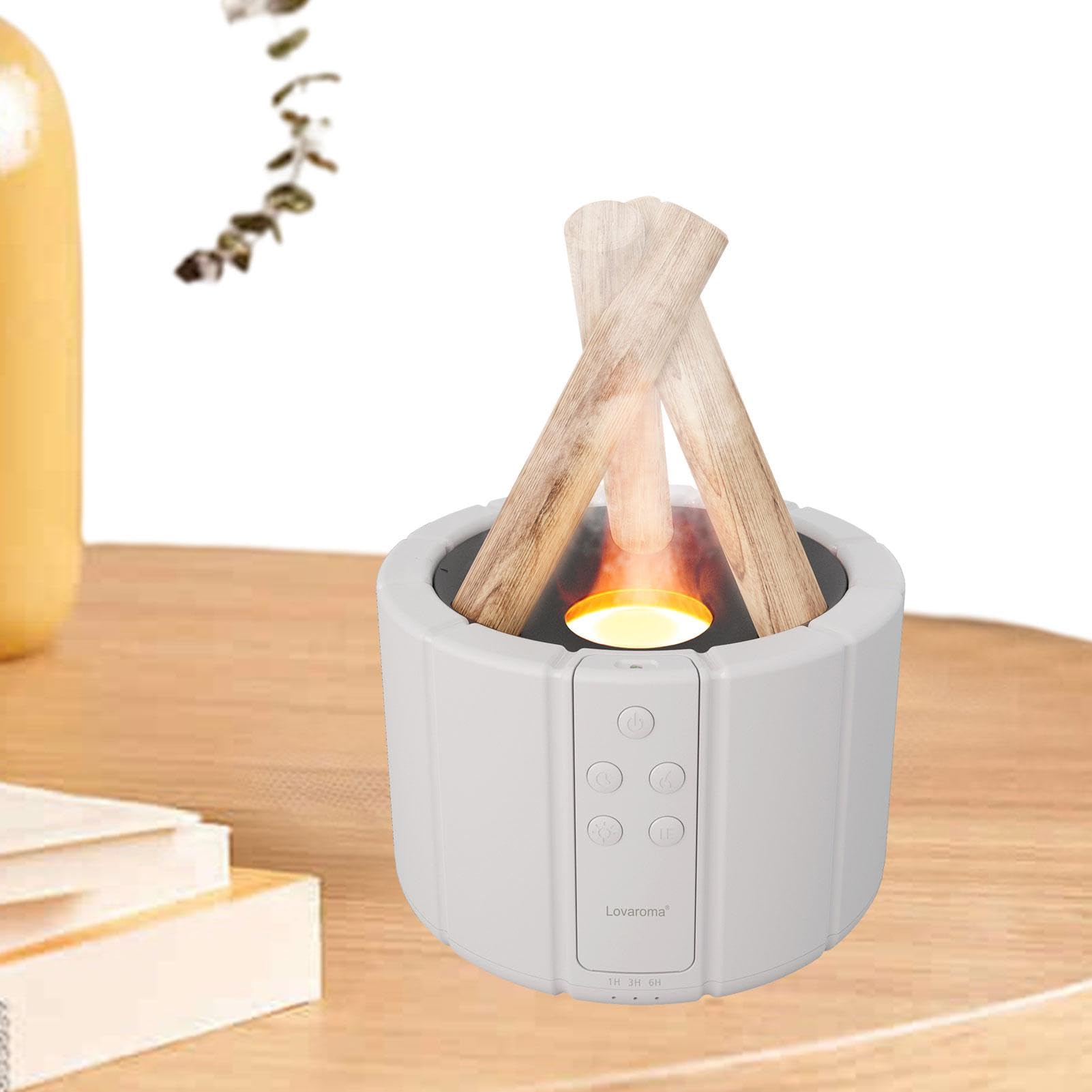 Diffuseur de flamme, humidificateur de flamme, diffuseur d'air de flamme