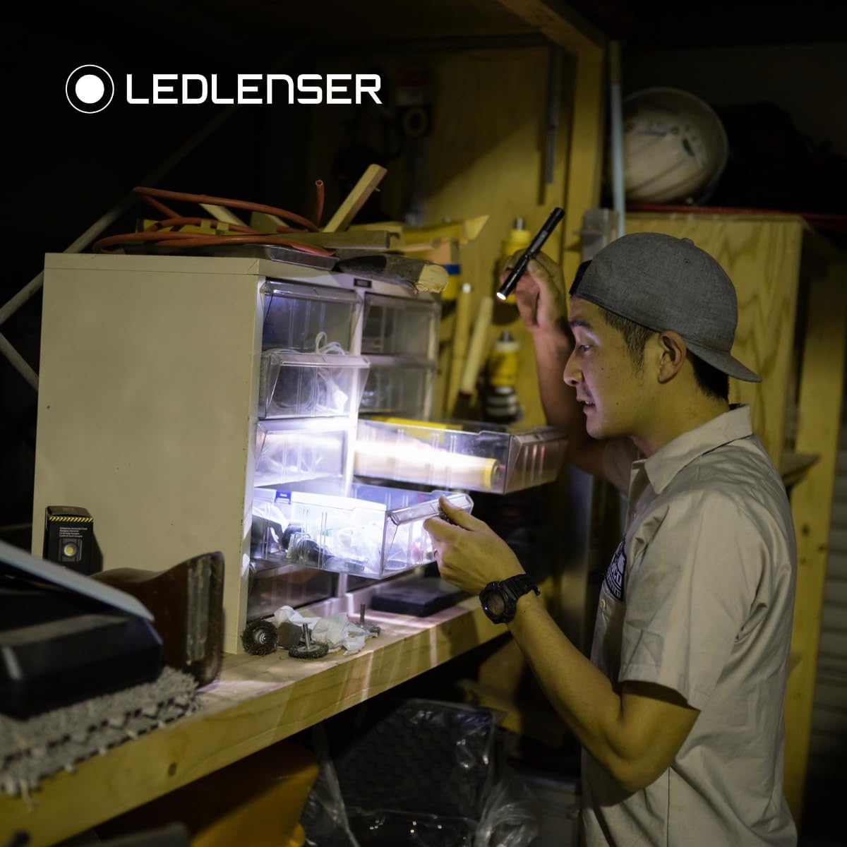 Ledlenser P4 Core Pen Flashlight - AAA Battery Powered, Adjustable Focus, IP54 Rated, Compact Handy Light