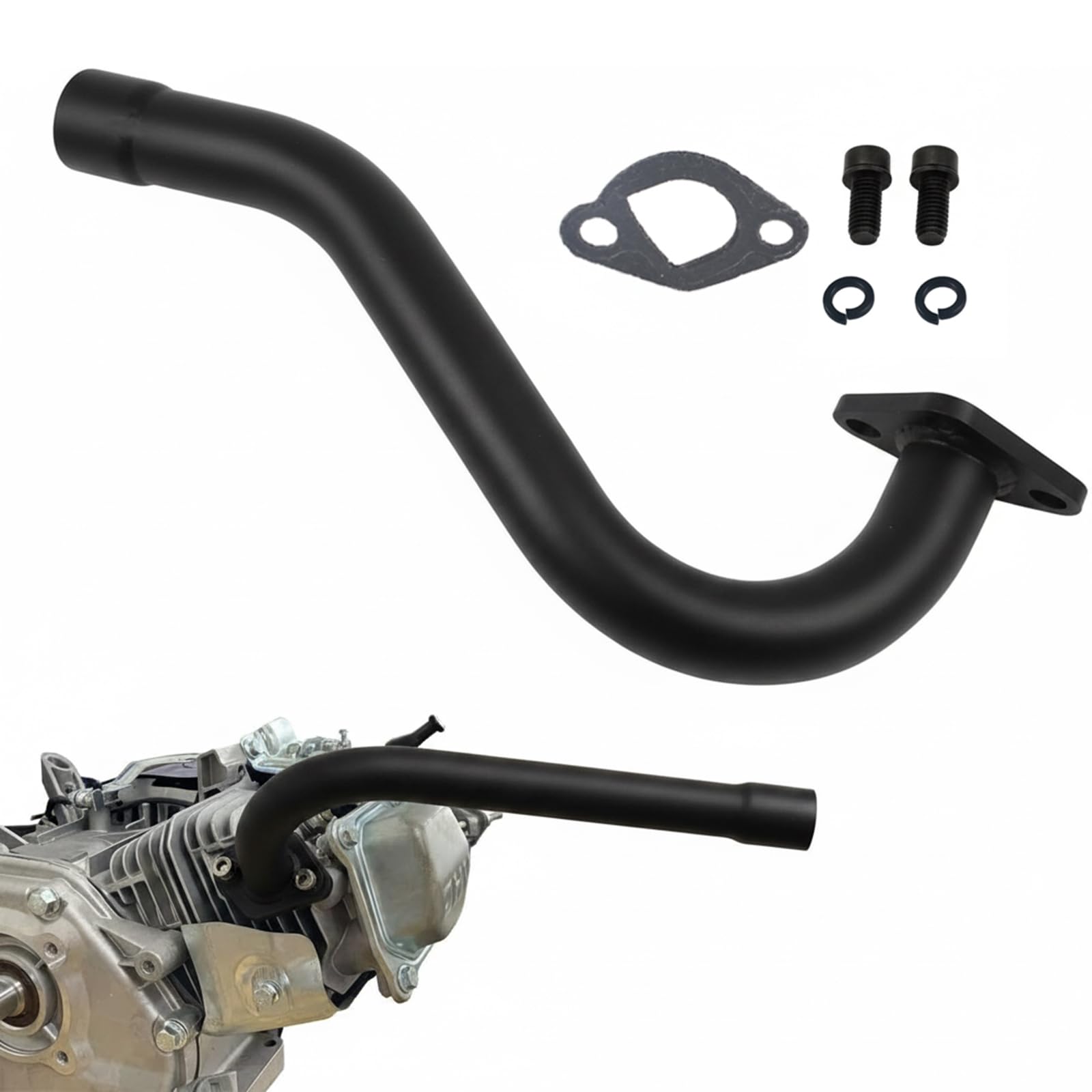 Exhaust Header Pipe for Predator 196cc 212cc