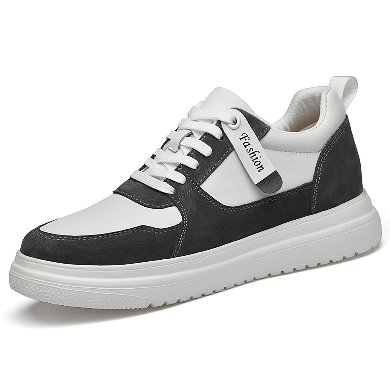 Zapatos elevados para hombre, 6/8/10 cm, unisex, ajustables en altura, zapatos casuales, antideslizantes, transpirables, zapatillas de deporte elevadas, zapatos con cordones