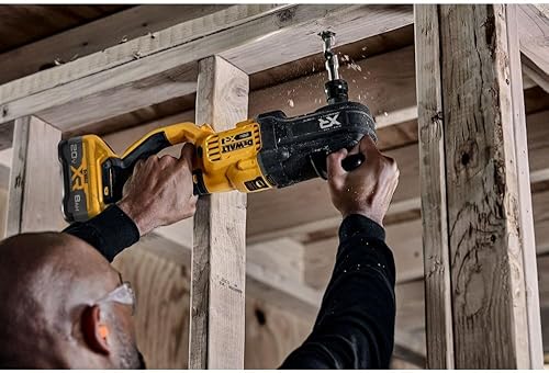 Miniatura 6 de DEWALT Taladro compacto inalámbrico sin escobillas de 20V MAX* XR de 716 pulgadas de cambio rápido para postes y vigas (solo herramienta) (DCD447B)