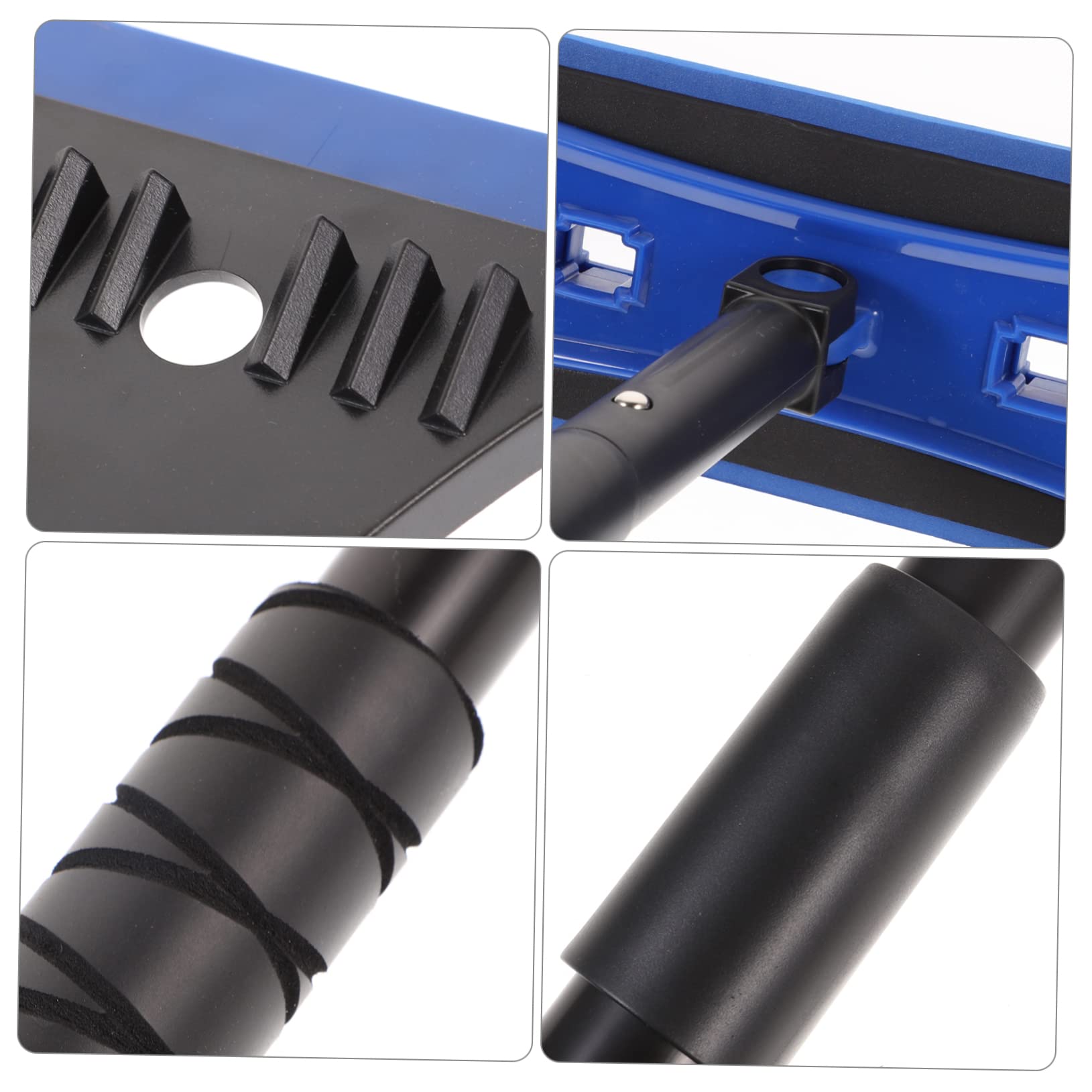 UPKOCH Grattoir à Neige pour Voiture, 1 Set, Alliage D'aluminium Eva, Bleu