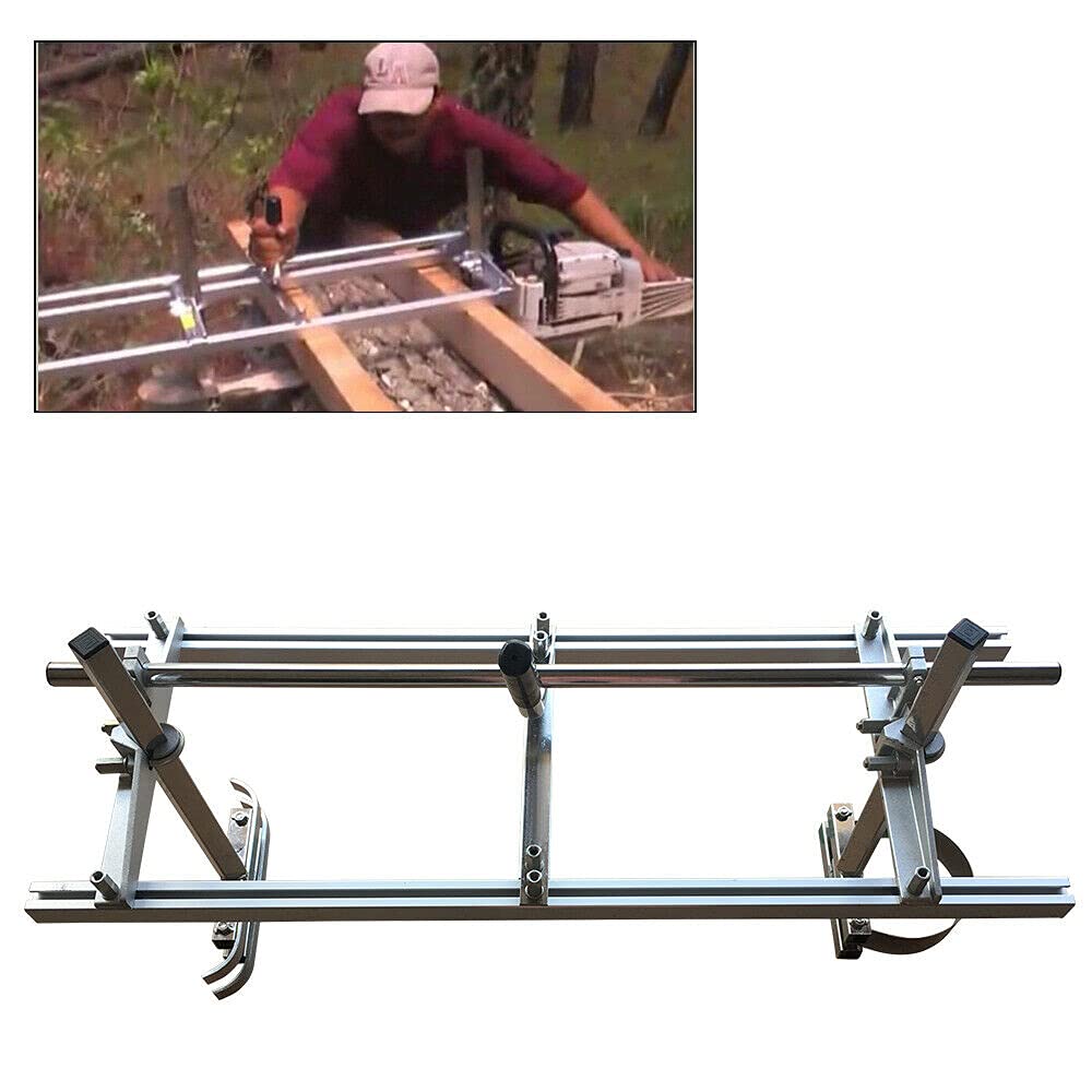 Sierra móvil para motosierra de hasta 14 – 24 pulgadas – Accesorio ligero para motosierra accesorio soporte de montaje para motosierra
