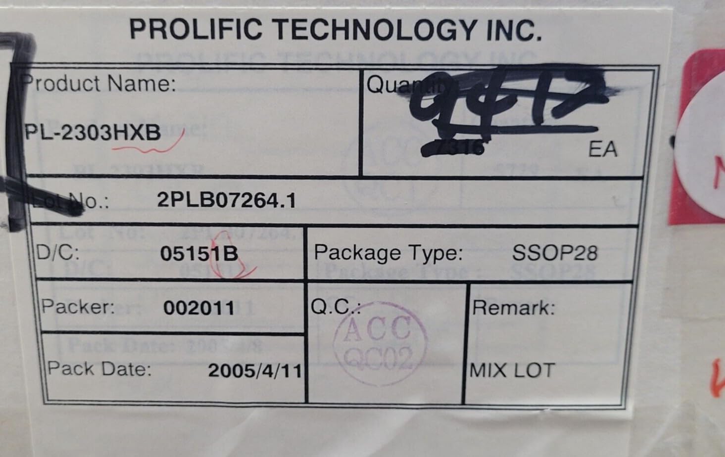 (1 PC) PL-2303HX Prolific