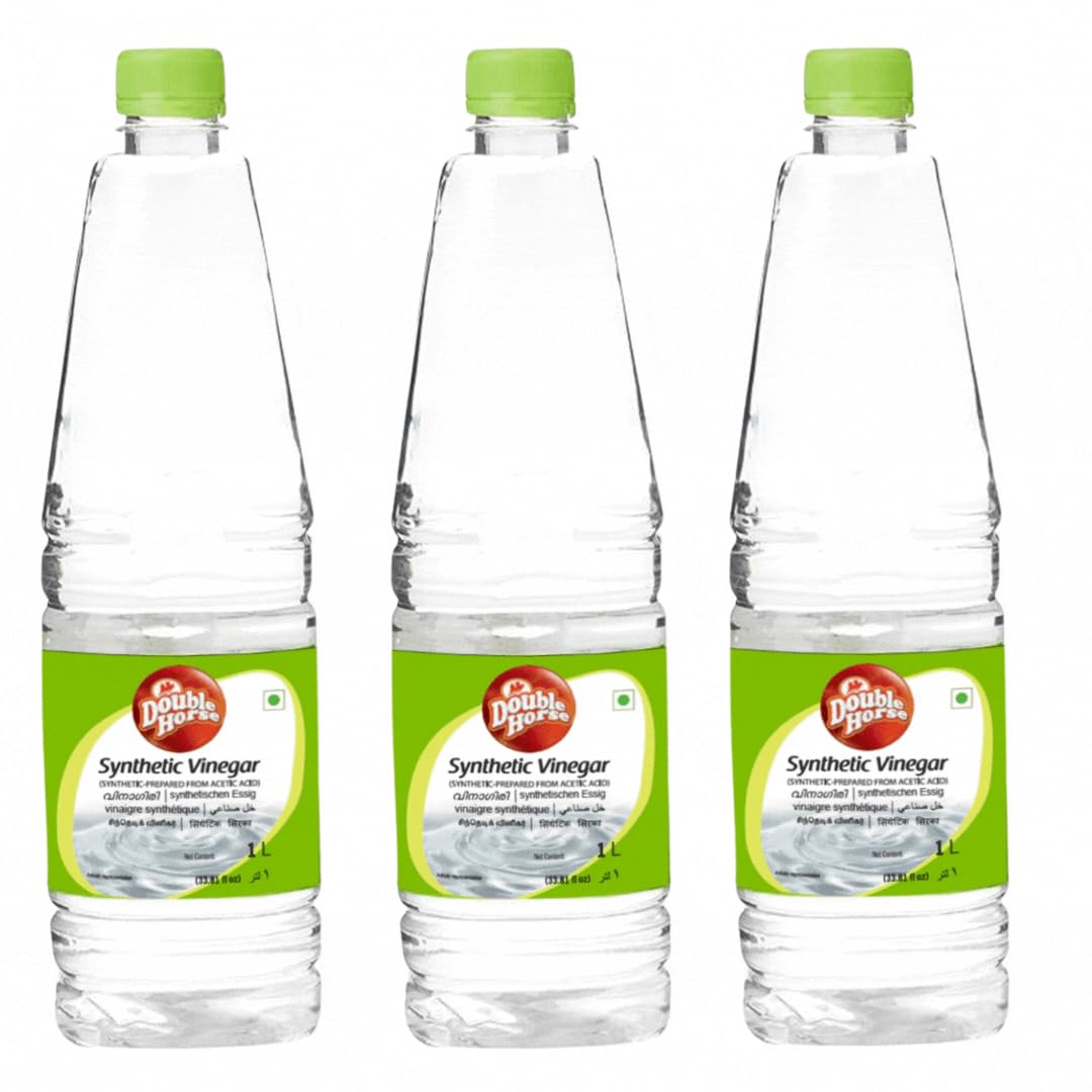 Double Horse Filtered Pure White Vinegar 1 Litrel * 3|Pack Of 3|Boost Immunity|Helps In Digestion (B0CL2CZ65P) Amazon Price History, Amazon Price Tracker