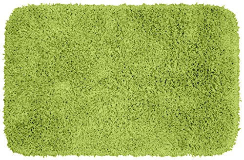 Garland Rug Jazz Shaggy Washable Nylon Rug, 24-Inch by 40-Inch, Lime Green
