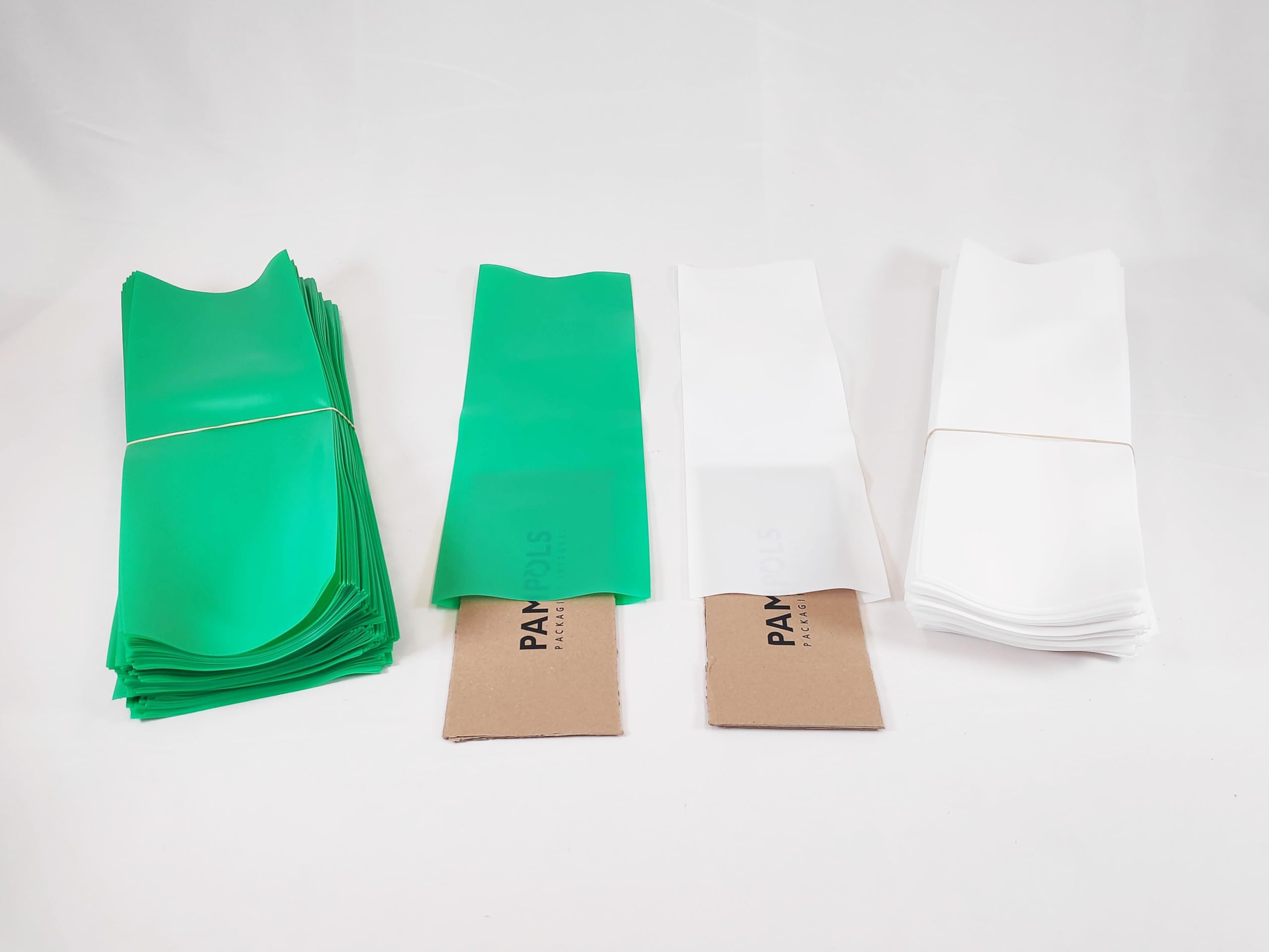 Tubo Flexible de Plástico Protector de Roedores para Troncos de Árboles | Alto: 45cm | Pack 100 Unidades | Protege Plantones | Anti UV | Exterior Cultivo de Campo y Huerto | Blanco