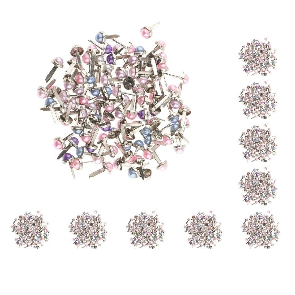 10 sztuk, 200 sztuk, metalowe ćwieki, metalowe ćwieki, zapięcie papierowe do scrapbookingu, rękodzieło, 6 mm