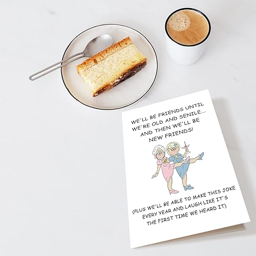 Miniatura 10 de Chenive Divertida tarjeta de cumpleaños para él y ella, tarjeta de cumpleaños rudo para hombres y mujeres, feliz cumpleaños con f*cking Fossil