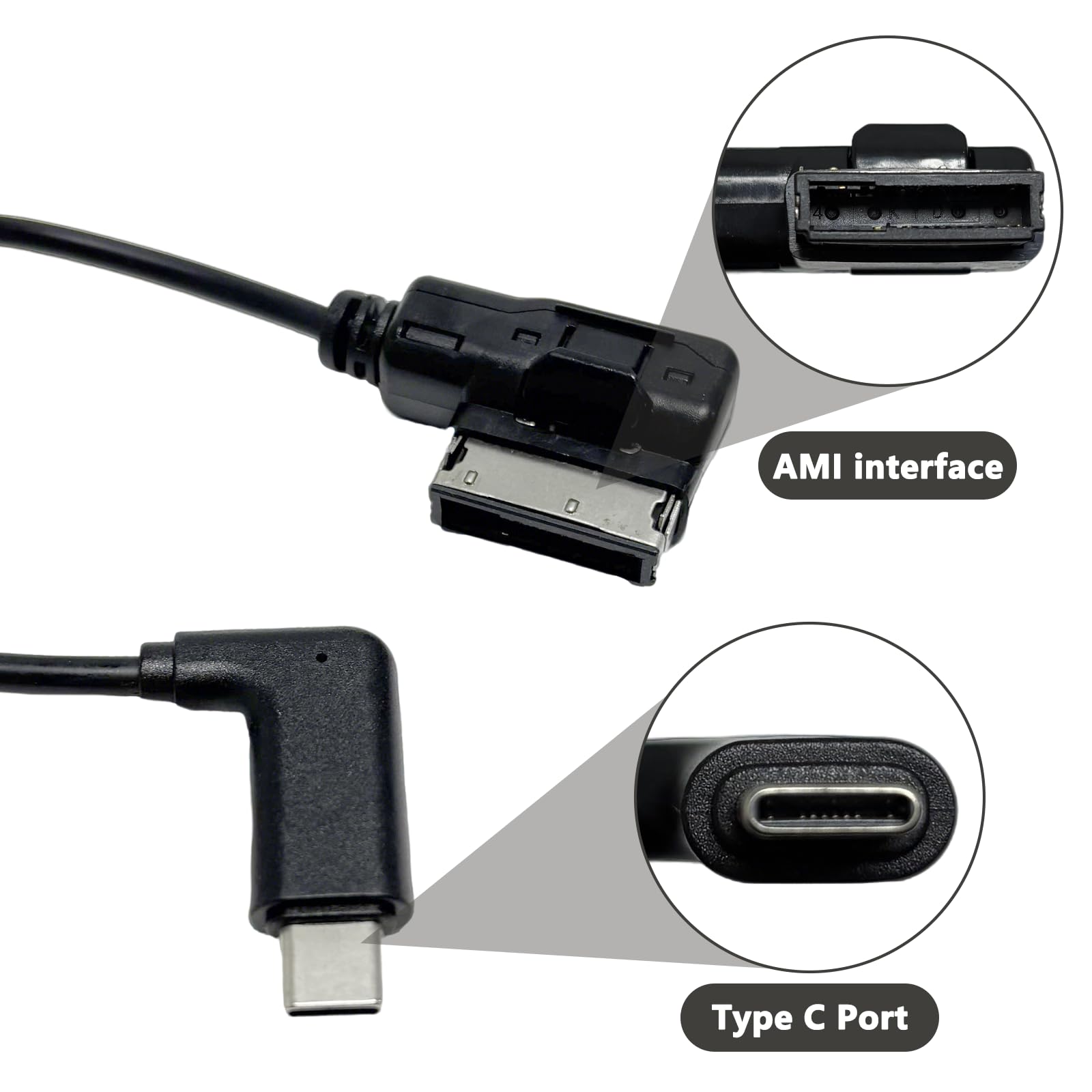 Amazon.com: HAIN Car Music Interface AMI Adapter Type C Aux Cable
