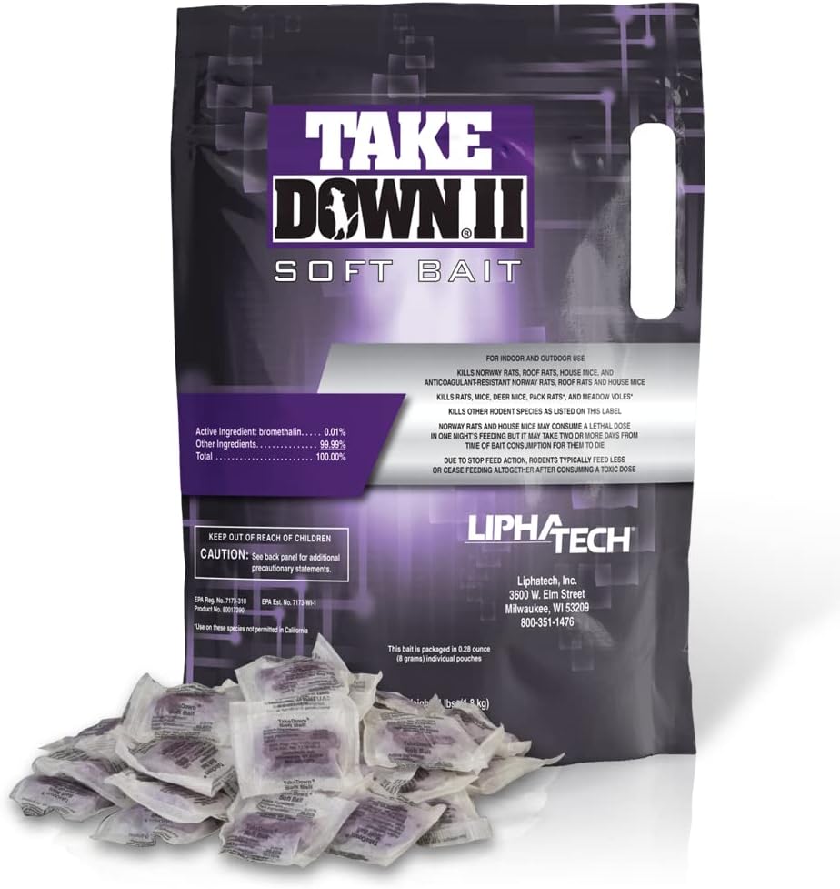 Takedown II Soft Bait 4 lb – rodent control