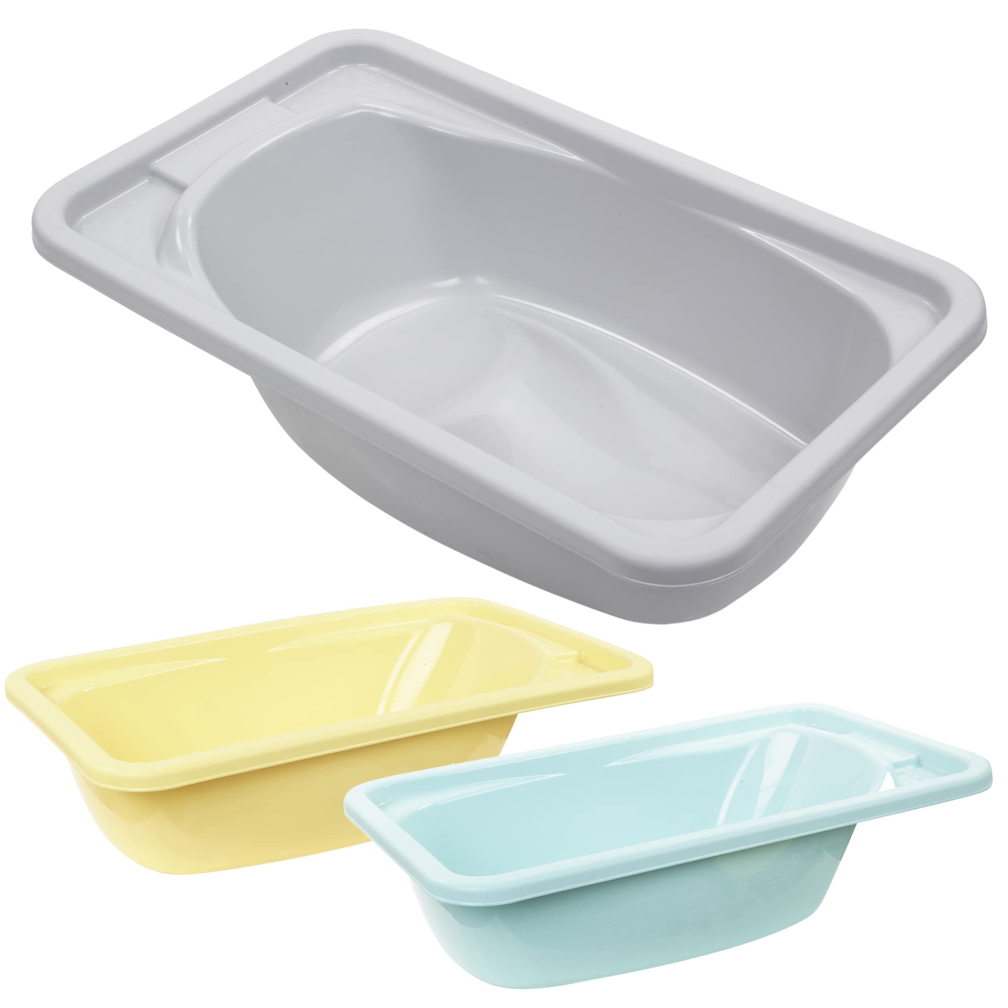 Large Anti Slip Baby Bath Tub Plastic Bathtub New Born Toddler Shower Bathing