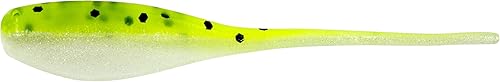 Miniatura 10 de The Original - Señuelo de pesca de plástico suave, 2.0in, 18 por paquete, Chartreuse Silver-New