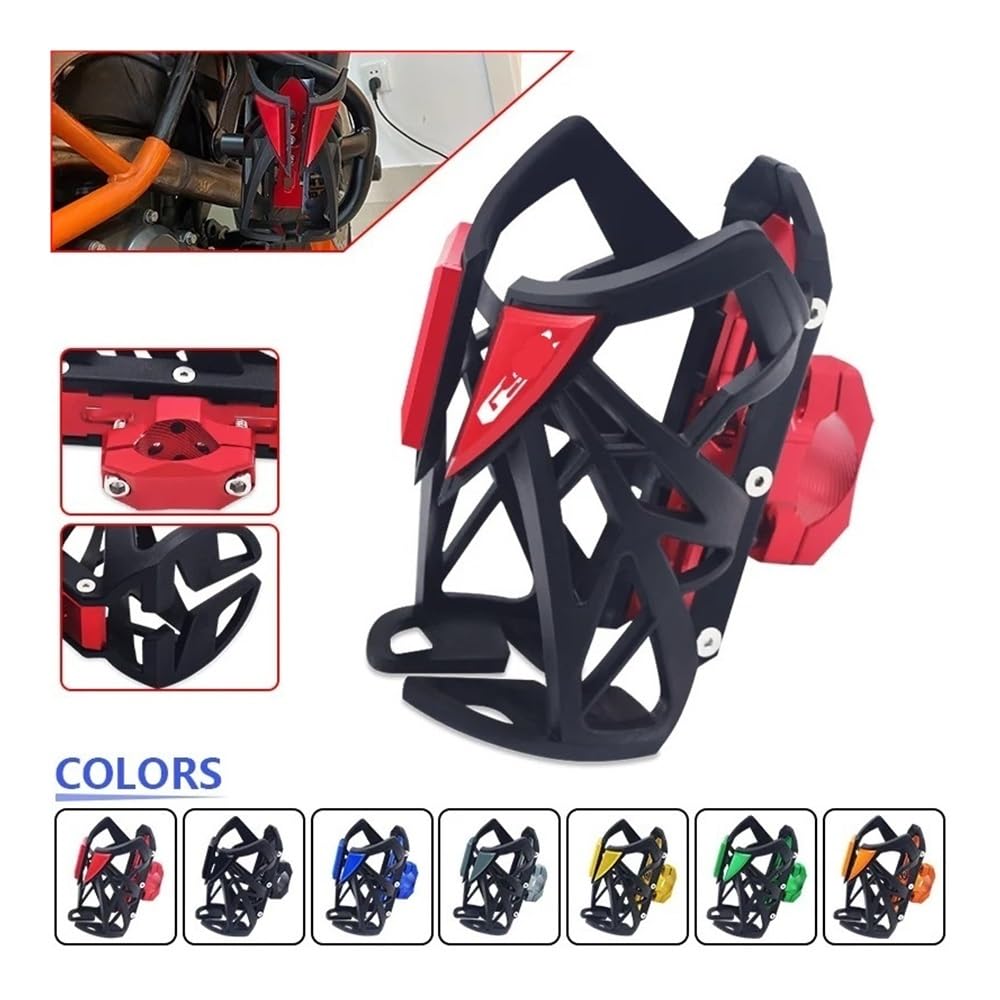 Portavasos Motocicleta Portabotellas para Bebidas Y De Motocicleta, Soporte para Vasos, para Gsr750 Gsr600 400 GSR750 GSR600 GSR400