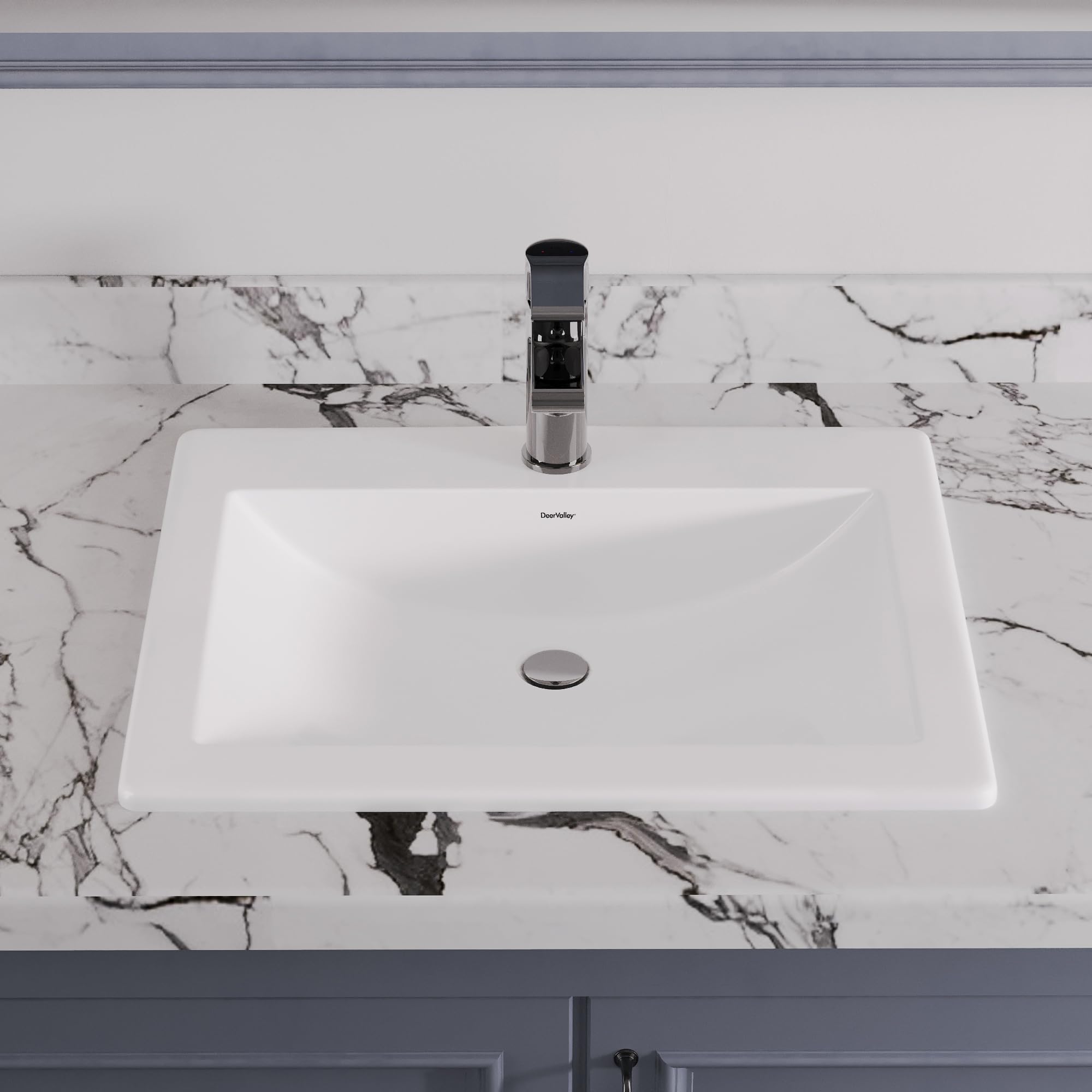 DeerValley Compact Drop-In Sink