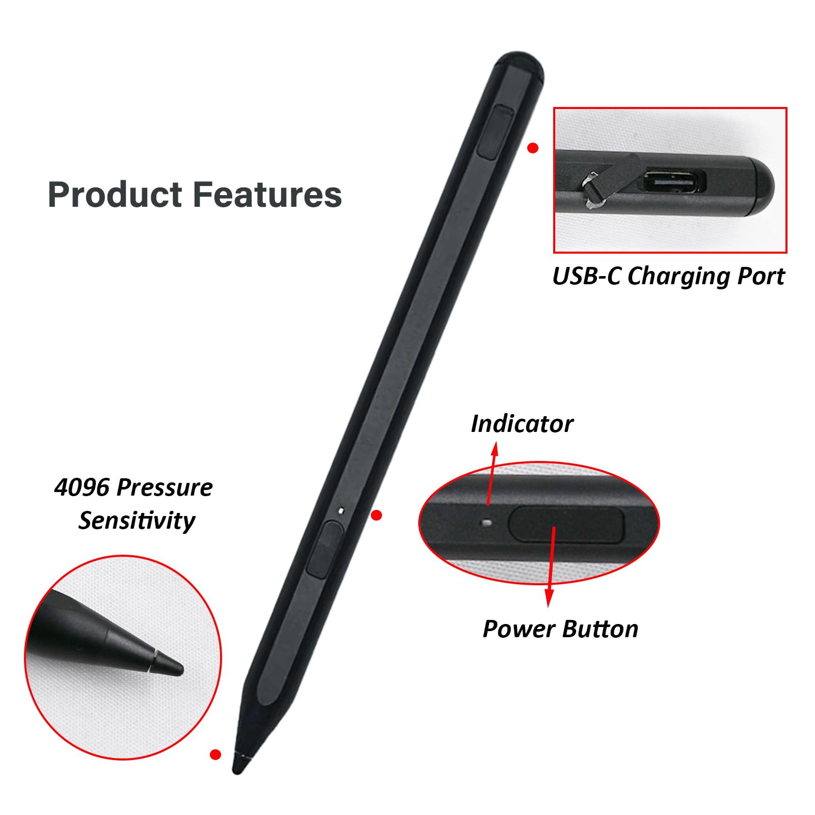 Amazon.com: U1 Stylus Pen for Lenovo USI 2.0 Pen Compatible with