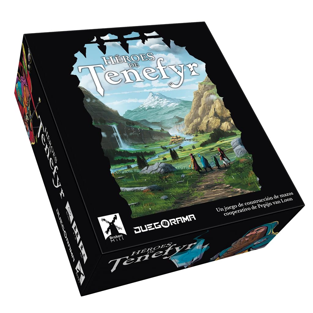 Héroes de Tenefyr, Juego de Mesa, A Partir de 14 Años, De 1 a 4 Jugadores, 60 Minutos por Partida, Español
