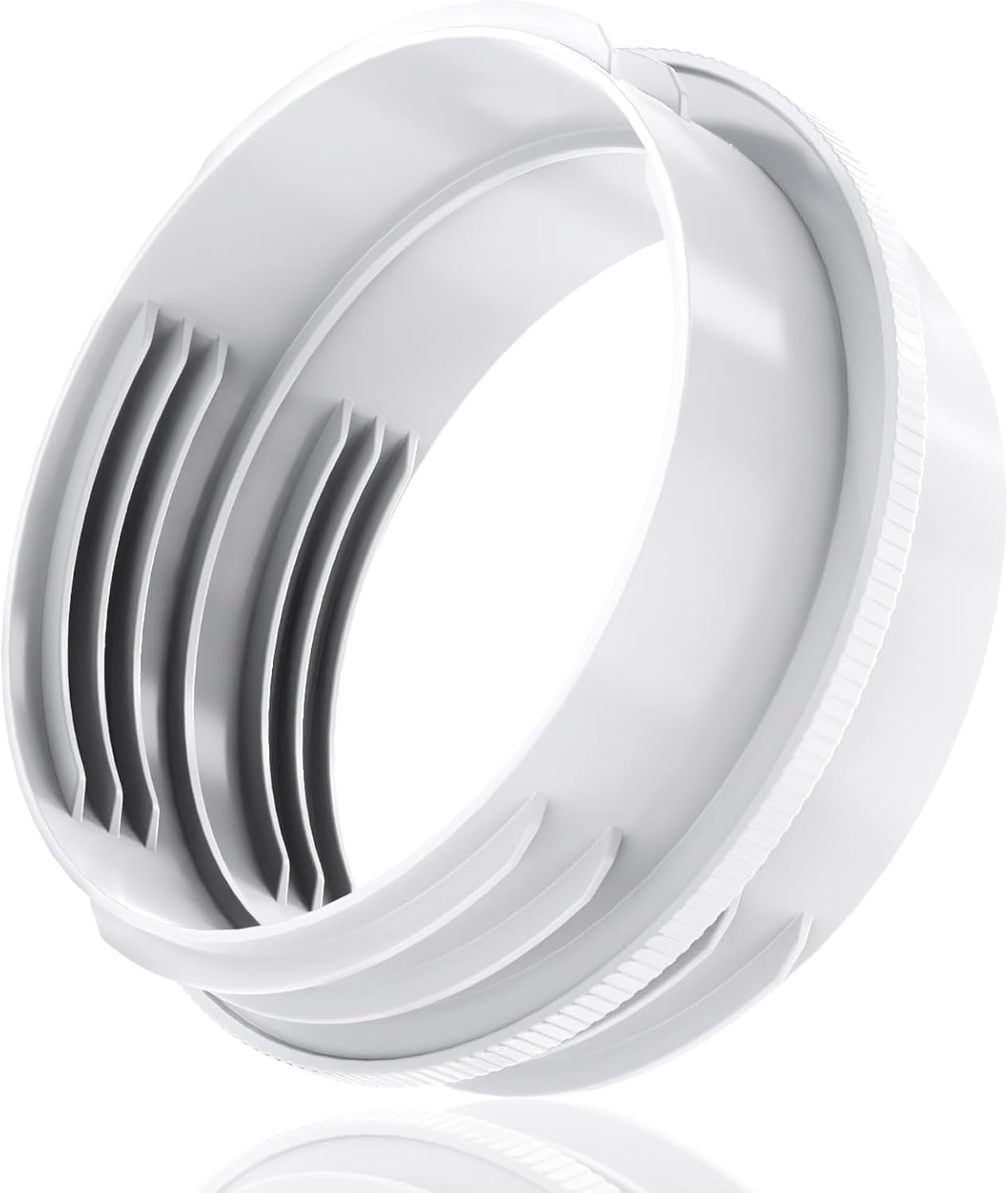 Portable Air Conditioner Hose Coupler, Universal 5.1/5.9 Inch AC Exhaust Pipe Connector, Heat-Resistant Air Conditioner Exhaust Adapter for Window Unit Ducting Extension