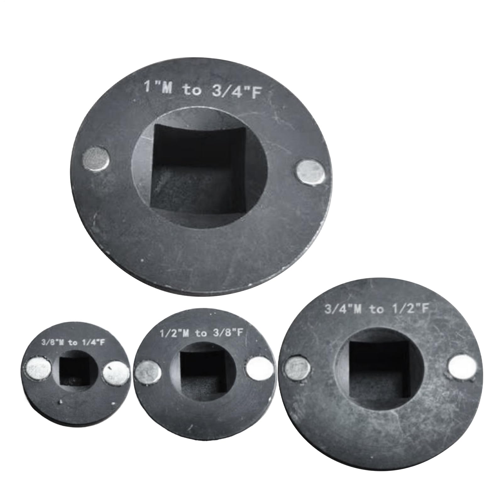 Adaptador de Buje para Taladro,Conjunto de Accesorios de Buje de Perfil Bajo - 4 Piezas Extensor de Destornillador Magnético y Herramientas para Electricistas y Mecánicos Automotrices