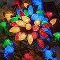 AWQ 200LED 66 FT C6 Christmas String Lights Plug in Fairy Twinkle String Lights 8 Modes Timer Function Waterproof Extendable for Indoor Outdoor Wedding Party Christmas Decoration (200, Multicolor)