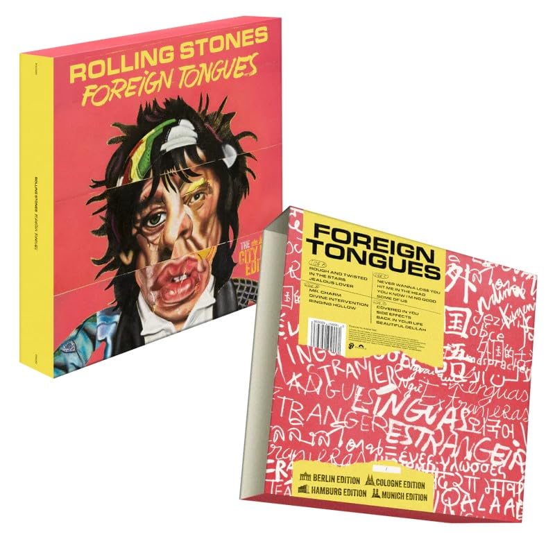 Rolling Stones Foreign Tongues Germany Exclusive Pop Up Collection | 8 LP Vinyl Boxset