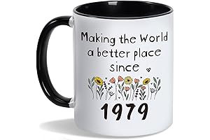 Jettryran 45th Birthday Gifts for Women- 45th Birthday Mug