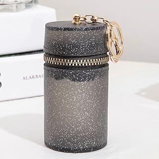 Bolsa de lápiz labial transparente con llaver...