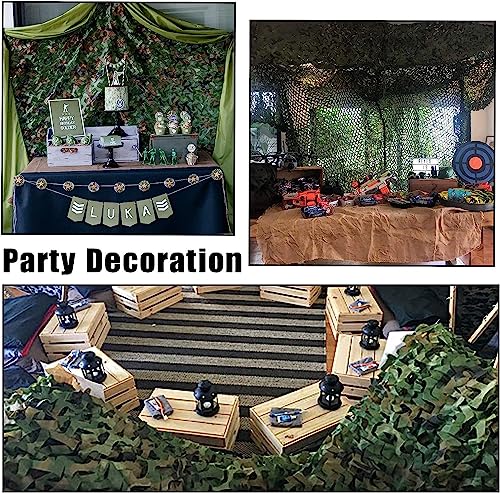 Image of 3m Camo Netting, Camouflage Netting, Hunting Blind Camo Net, Army Party Decoration