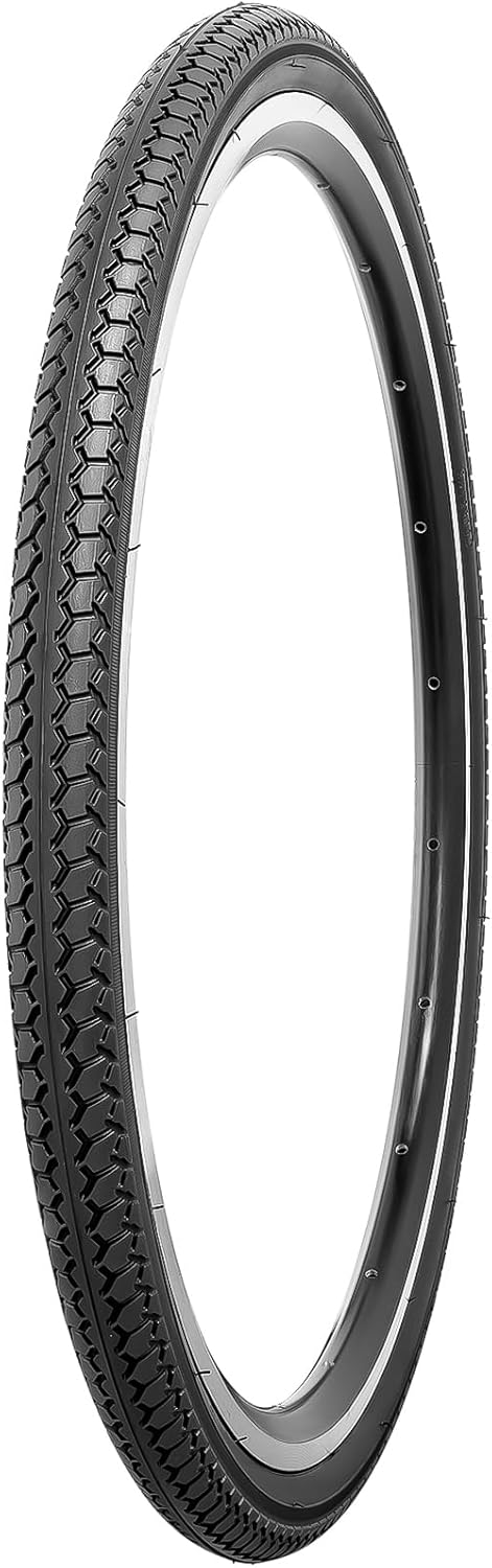 YUNSCM 2-PCS 27 inch Bike Tires 27x1 3/8 (37-630) Compatible with 27x1 3/8 27x1 3-8 Road Bike Bicycle Tires (Y-1006)